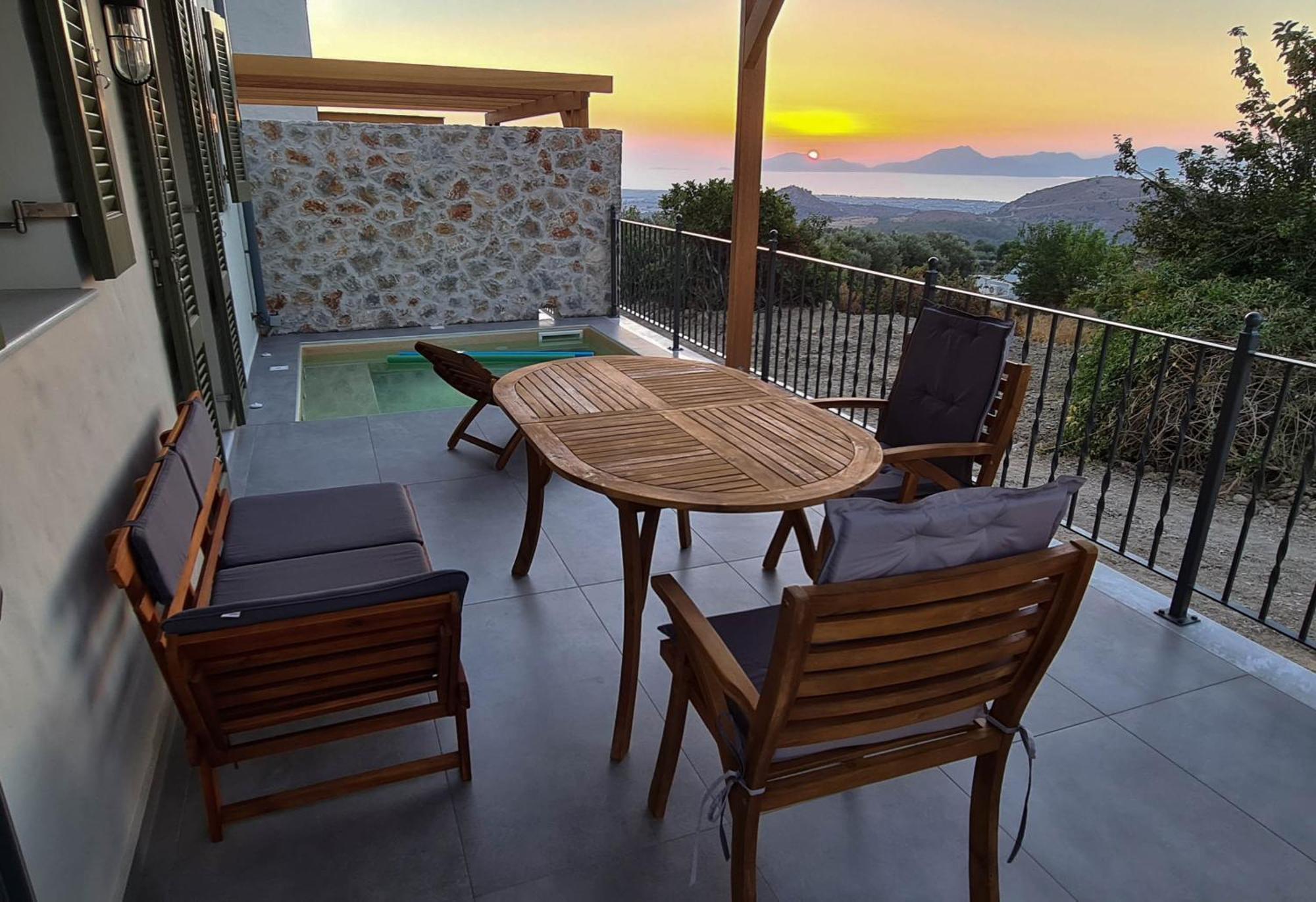 Villa Rosa - Luxury Villas With Panoramic Views Lagoudi Zia Экстерьер фото