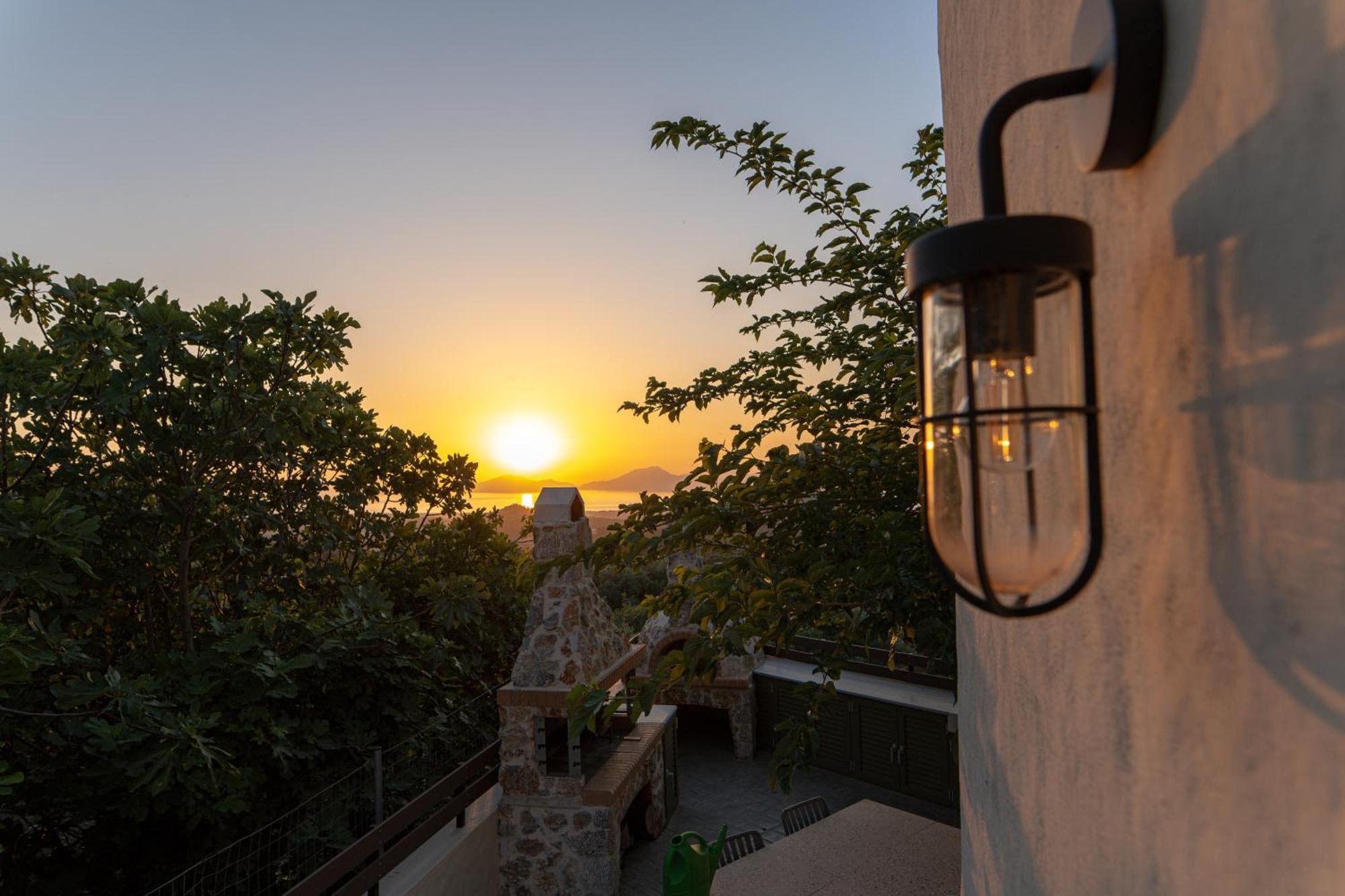 Villa Rosa - Luxury Villas With Panoramic Views Lagoudi Zia Экстерьер фото