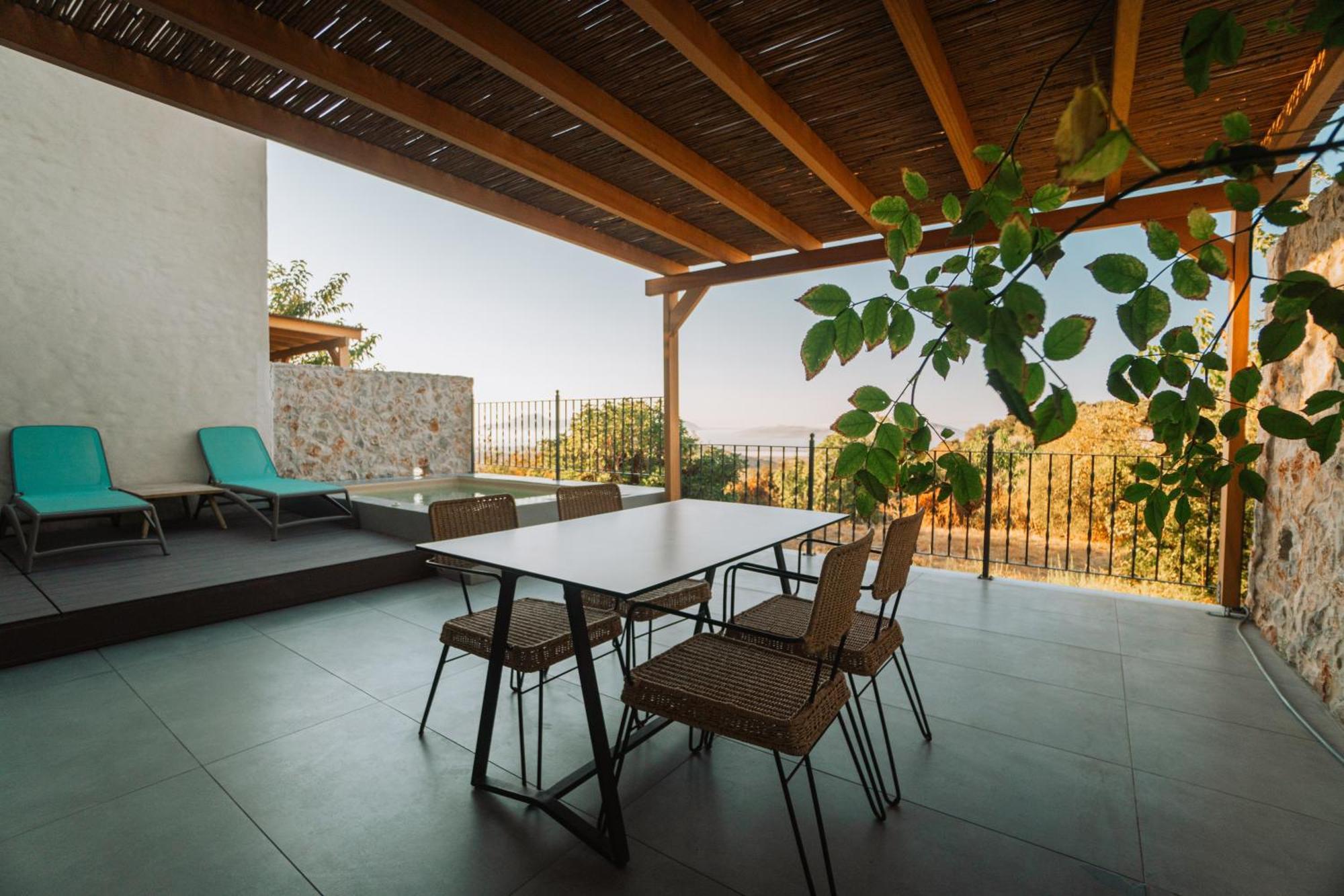 Villa Rosa - Luxury Villas With Panoramic Views Lagoudi Zia Экстерьер фото