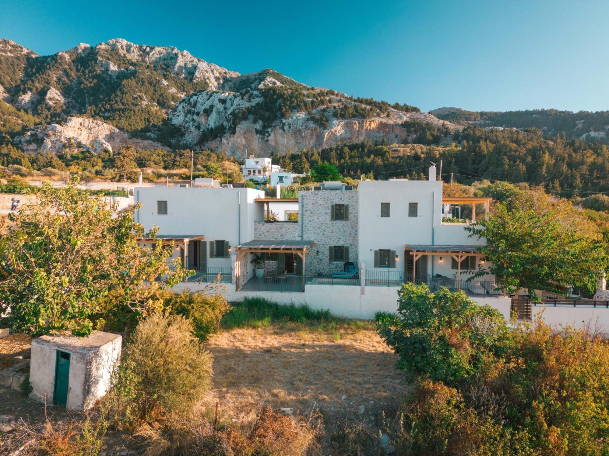 Villa Rosa - Luxury Villas With Panoramic Views Lagoudi Zia Экстерьер фото